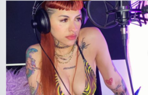 Ella es Cazzu, la argentina con la que fue captado Christian Nodal