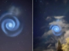 Extraño espiral iluminó el cielo en Nueva Zelanda; expertos explican su origen
