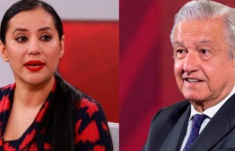 AMLO responde “Amor y Paz” a Sandra Cuevas