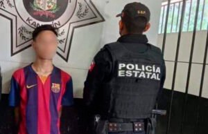 Detienen a joven con pistola y drogas en Kanasín