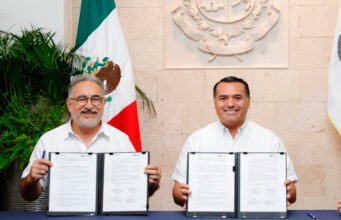 Alcalde Renán Barrera compartirá programas en atención a grupos vulnerables de Mérida para replicarlos en los municipios de Brasil