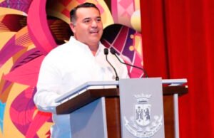 Alcalde Mérida, Renán Barrera, inaugura el Primer Encuentro Internacional de Carnavales