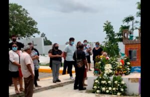 Despiden a Leonel, niño de tres años atropellado en San José Tecoh