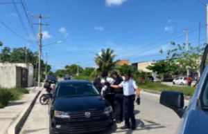 Ejecutan a un hombre en las inmediaciones del fraccionamiento El Petén de Cancún