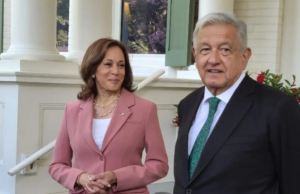AMLO se reúne con Kamala Harris en Washington