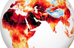 NASA difunde mapa de los países más calientes por la ola de calor