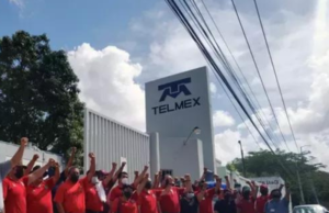 Trabajadores de Telmex en Yucatán se unen a paro nacional