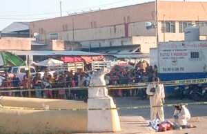 Mujer muere tras ser asesinada por su pareja en la Central de Abastos de San Francisco de Campeche
