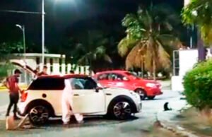Balean a pareja al interior de un vehículo en la Región 514 de Cancún