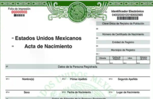 Cómo consultar y descargar tu acta de nacimiento