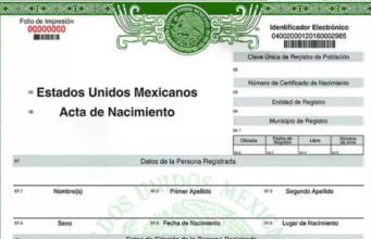 Cómo consultar y descargar tu acta de nacimiento