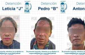 Detienen a tres por su probable participación en la desaparición de una persona en Puerto Morelos