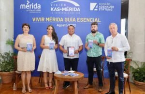 Renán Barrera presentó la guía impresa “Vivir Mérida”