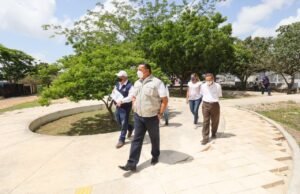 Renán Barrera impulsa la rehabilitación de espacios públicos en Mérida