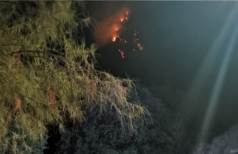 Se incendia Cerro de la Silla en Guadalupe, Nuevo León
