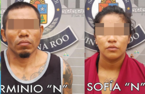 Detienen a pareja con droga en la colonia Ejidal de Playa del Carmen