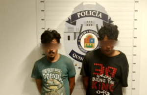 Capturan a dos sujetos tras persecución a disparos en la Región 202 de Cancún
