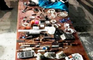 Operativo en Cereso de Playa del Carmen asegura droga y armas blancas