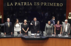 Alejandro Armenta rinde protesta como presidente del Senado de la República