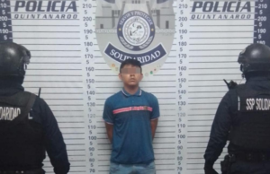 Cae presunto narcomenudista en el centro de Playa del Carmen