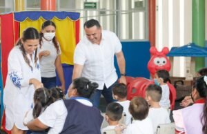 Renán Barrera promueve el desarrollo integral de las y los niños del Municipio
