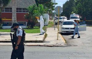 Matan a balazos a un hombre afuera de una escuela en Cozumel