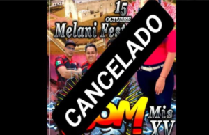 Cancelan Melani Fest; esta es la razón