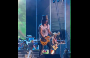Slash agradece a los yucatecos por tan “maravillosa noche”