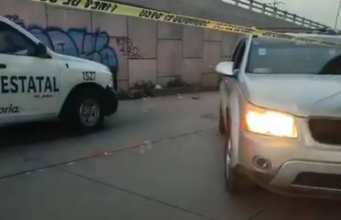 Enfrentamiento en la México-Puebla por robo de tractocamión deja 1 herido y 4 detenidos