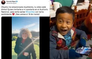 AMANDA MIGUEL INVITA A CHUCHO A CONCIERTO