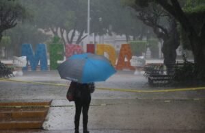 Llovizna, viento y ambiente fresco predominarán en Yucatán en la víspera de Navidad