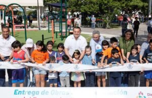 El Alcalde de Mérida Renán Barrera rehabilita espacios públicos para fortalecer el tejido social