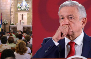 AMLO se va contra la Iglesia por apoyar “bloque conservador”