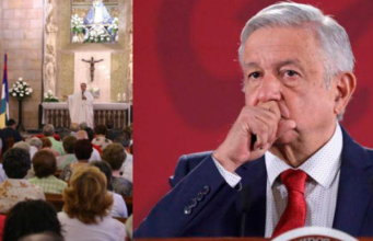 AMLO se va contra la Iglesia por apoyar “bloque conservador”