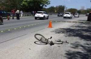 Tragedia en el Periférico de Mérida: Ciclista pierde la vida