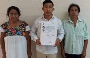 EL JÓVEN DANIEL CHAN POOT, RELATA LO QUE TUVO QUE PASAR PARA HACER REALIDAD SU SUEÑO.