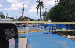 Pierde la vida en parque de Kanasín