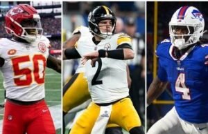 “El Camino a los Playoffs: Requisitos Cruciales para Chiefs, Steelers y Bills en la Recta Final de la NFL”