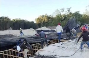 “Colapso de Muro en Construcción del Tren Maya Deja Dos Trabajadores Heridos en Quintana Roo”