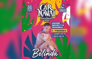 Belinda se presentará en Progreso este 3 de febrero