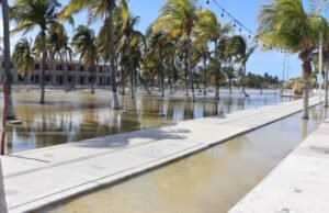 Malecón Internacional de Progreso permanecerá cerrado tras afectaciones por el frente frío