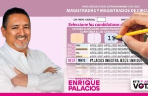 Gracias por escuchar, ahora es momento de elegir el cambio: Enrique Palacios cierra campaña rumbo a la elección del Poder Judicial