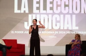 Paulina Ortega Rosado presenta propuestas ante estudiantes de la UVM rumbo a la Elección Judicial
