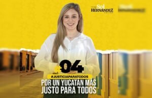 Mercedes del Sol Hernández Cetina cierra campaña con llamado a construir justicia participativa