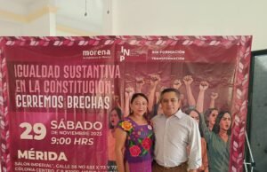 KANASÍN PRESENTE: LUIS PAVÓN PARTICIPA EN JORNADA POR LA IGUALDAD SUSTANTIVA