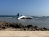 Avión se estrella en playa de Somalia tras despegar de Mogadiscio; no se reportan víctimas