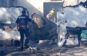 Incendia vivienda tras ser desalojado de predio que ocupó ilegalmente en el sur de Mérida