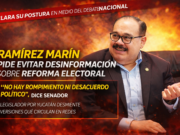 Jorge Carlos Ramírez Marín aclara debate sobre reforma electoral y llama a evitar la desinformación