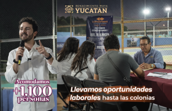 Bolsa de Trabajo en tu Colonia logra más de 1,100 empleos formales en Yucatán: estrategia impulsada por Milo Barrera