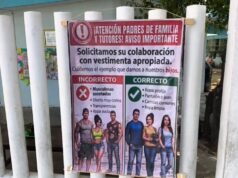 POLÉMICA EN MÉRIDA: ¿DEBEN LOS PADRES CUIDAR SU VESTIMENTA AL IR A LA ESCUELA?